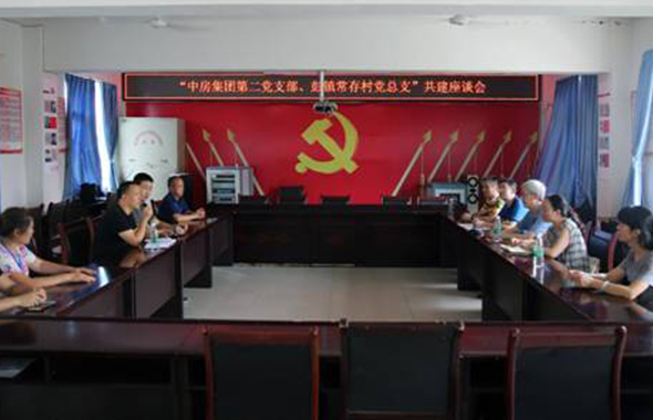置地集團(tuán)與常存村召開城鄉(xiāng)黨建結(jié)對共建座談會