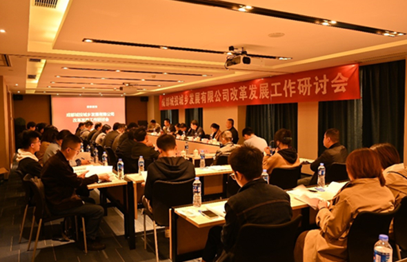 成都城投城鄉(xiāng)發(fā)展公司召開(kāi)改革發(fā)展工作研討會(huì)