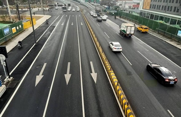 成洛大道（二環(huán)路至三環(huán)路）道路通車！